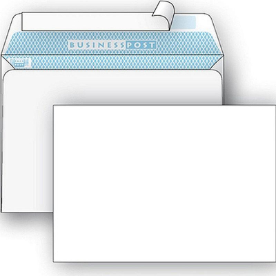 Конверт 324х229мм C4 белый стрип&nbsp;&nbsp;25шт BusinessPost 100гр