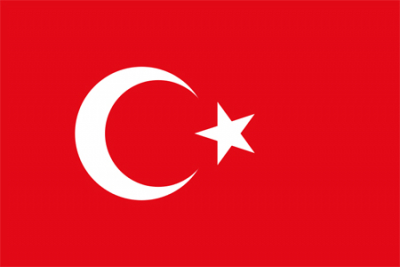 Флажок государства Турция 20х10см