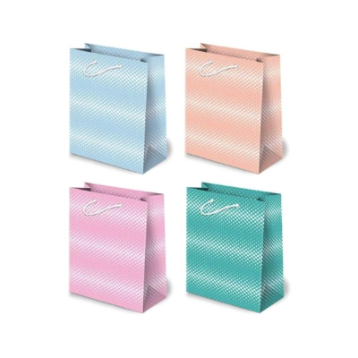 Пакет подарочный бумажный deVENTE 'Atmosphere' 18х23х 8см c конгревом 4 дизайна