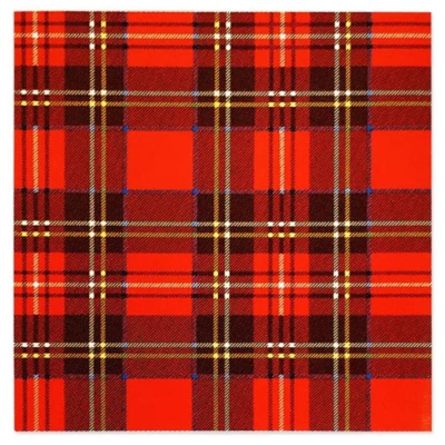 Салфетки Bouquet Home Collection Classic 'Красная клетка' 33х33см 20шт 3-слойные 