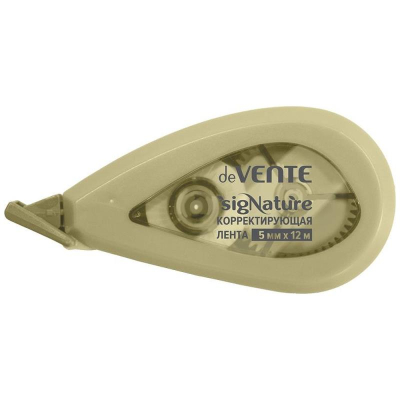 Корректор ленточный 5.0мм х12.0м deVENTE 'sigNATURE' Оливковый в блистере