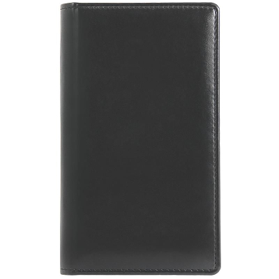 Визитница на&nbsp;&nbsp;96 карточек Attache Каньон 11х20cм искусственная кожа черная