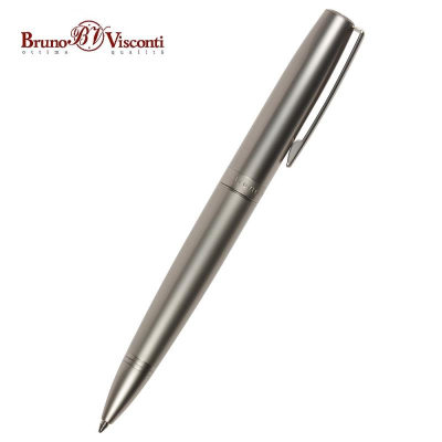 Ручка шариковая BrunoVisconti® 'Sorrento' 1.0мм металлический корпус шампань в футляре синие чернила