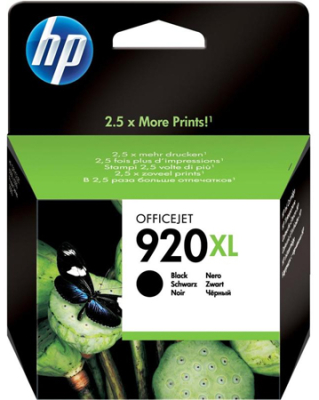 Картридж струйный HP №920XL OfficeJet 6000/6500/7000/7500 черный ресурс 1200стр