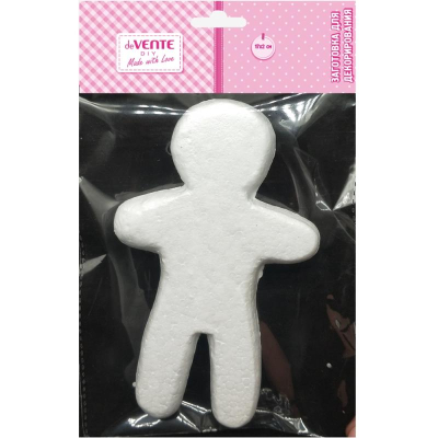 Заготовка для декорирования из пенопласта deVENTE 'Мальчик' 17х7х2см