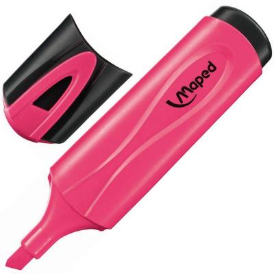 Текст-маркер Maped Fluo Peps Classic&nbsp;&nbsp;1-5.0мм розовый