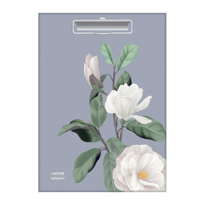 Клипборд A4 deVENTE ламинированный картон 'sigNATURE' Сумеречно-синий