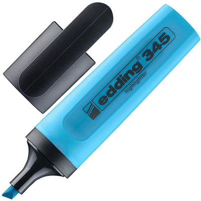 Текст-маркер Edding&nbsp;&nbsp;1-5.0мм голубой