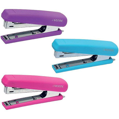 Степлер №10  12л deVENTE 'Soft touch' цвета ассорти