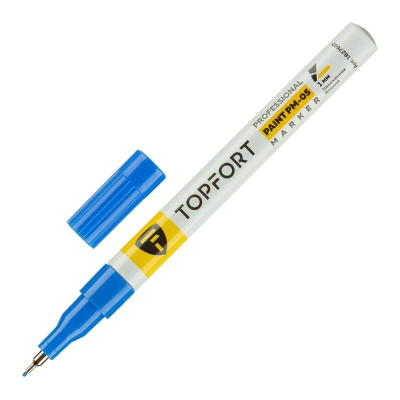 Пейнтмаркер&nbsp;&nbsp;1.0ммTopfort 'Professional' алюминиевый корпус синий