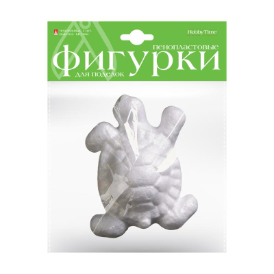 Заготовка для декорирования из пенопласта Hobby Time Черепашка h-14см