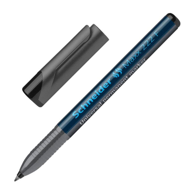 Маркер перманентный Schneider круглый 0.7мм 'Maxx 224F' черный