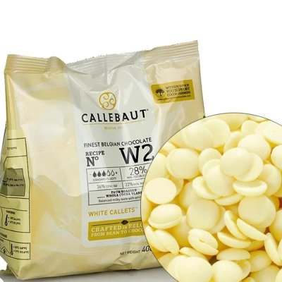 Шоколад белый Callebaut 25.9%  0.4кг