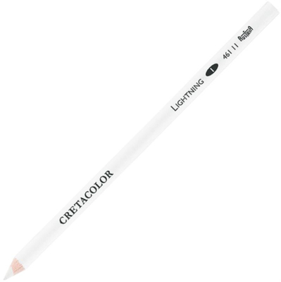 Карандаш профессиональный Cretacolor Молния белый