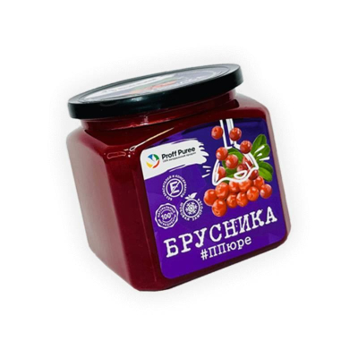 Пюре замороженное Proff Puree 'Брусника'&nbsp;&nbsp;500г
