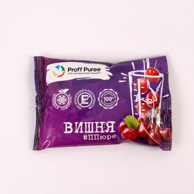 Пюре замороженное Proff Puree ''Вишня'&nbsp;&nbsp;250г