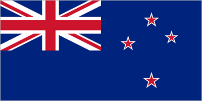 Флажок государства Новая Зеландия 20х10см
