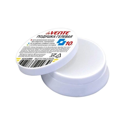 Подушка увлажняющая гелевая 10г deVENTE антибактериальная