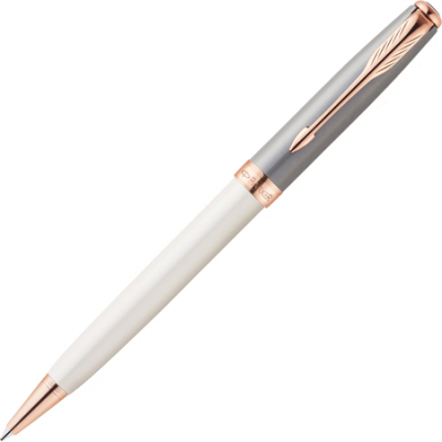 Ручка шариковая Parker Sonnet Special Edition 2015 Subtle Pearl and Grey Red K533 Medium черные чернила