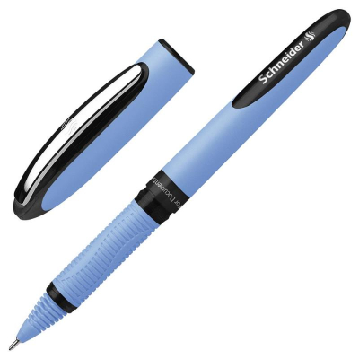 Роллер Schneider 0.7мм 'One Hybrid N' игольчатый одноразовый черный