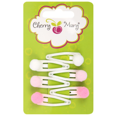 Заколки для волос CHERRY MARY  4шт 'Помпоны'