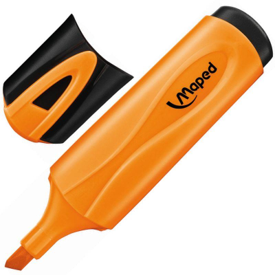 Текст-маркер Maped Fluo Peps Classic&nbsp;&nbsp;1-5.0мм оранжевый