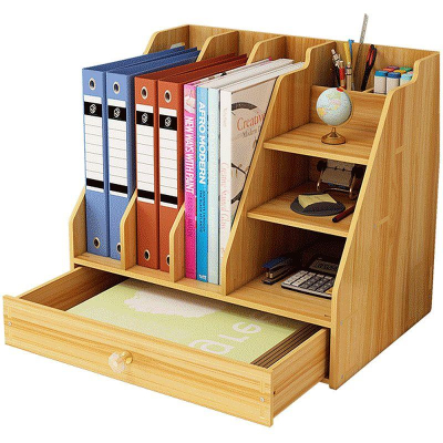 Бюро-органайзер для принадлежностей deVENTE 'WoodFort'&nbsp;&nbsp;9 отделений&nbsp;&nbsp;32х29х23см МДФ 'Сосна'