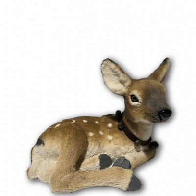 Олень 40х28х30см коричневый