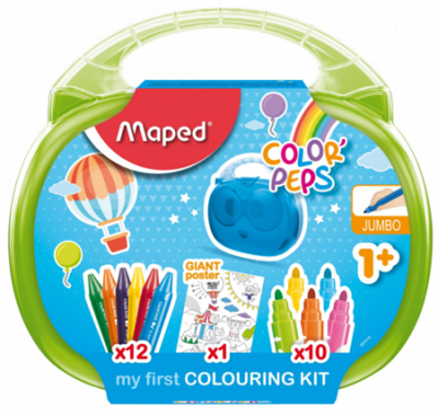 Набор для рисования Maped Color'peps Jumbo 23 предмета в пластиковом чемоданчике