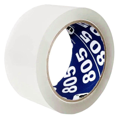 Клейкая лента упаковочная прозрачная 0.050х 66м/3" 50мкм UNIBOB® 805 морозостойкая особопрочная