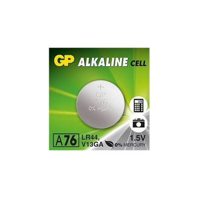 Микро батарейка GP  1.5V G13/A76/AG13/LR44 Alkaline