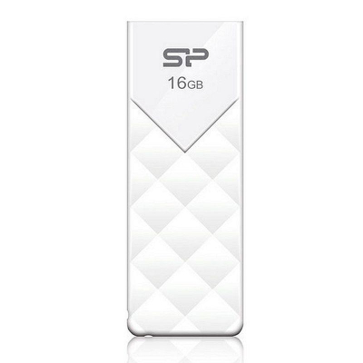 Флэш-драйв&nbsp;&nbsp;16Gb Silicon Power Ultima U03 White