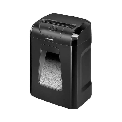 Шредер P-4ст&nbsp;&nbsp;10л 4.0х40мм Fellowes® Powershred® 12C SafetyLock® Home@Office карты скобы до 500лист/день корзина 18литров