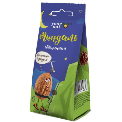 Орех миндаль обжаренный Your nut&nbsp;&nbsp;80г