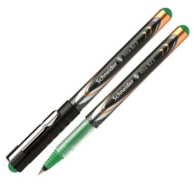 Роллер Schneider 0.5мм Xtra 823 одноразовый зеленый