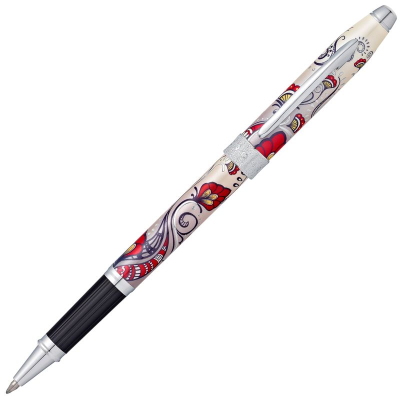 Роллер Cross Botanica Red Hummingbird Vine Medium черные чернила