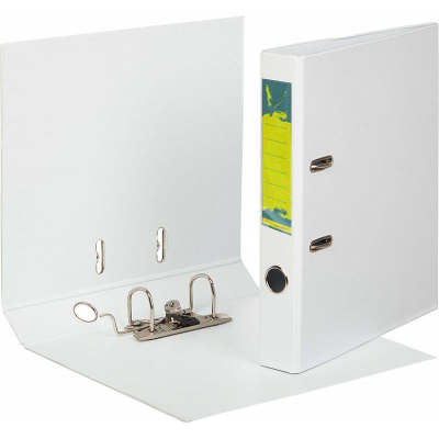 Папка файл A4&nbsp;&nbsp;50мм Amix-Sakhalin PVC разобранная белая