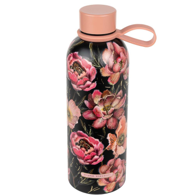 Термобутылка BrunoVisconti®&nbsp;&nbsp;0.50л 'Flora' стальная Розовое цветение