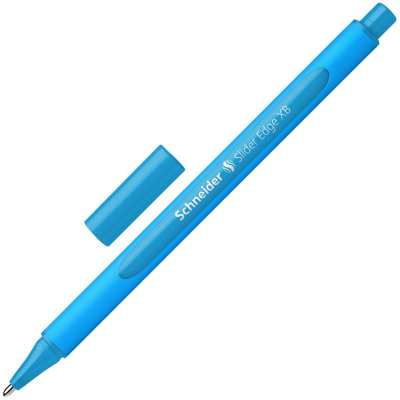 Ручка шариковая Schneider 1.4мм Slider Edge XB одноразовая голубая
