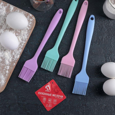 Кисть кондитерская 20х3х1см 'Винфор' цвета ассорти