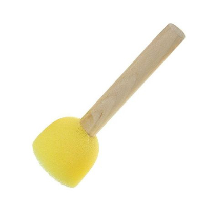 Кисть поролоновая круглая 20мм Малевичъ