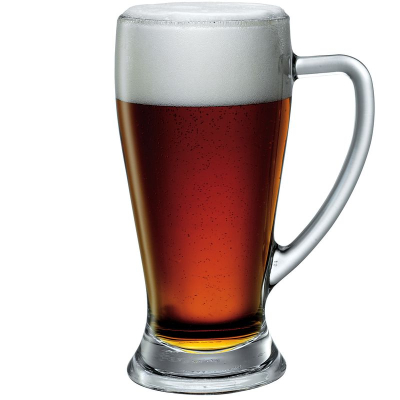 Кружка стеклянная для пива 510мл Bormioli Rocco Baveria прозрачная