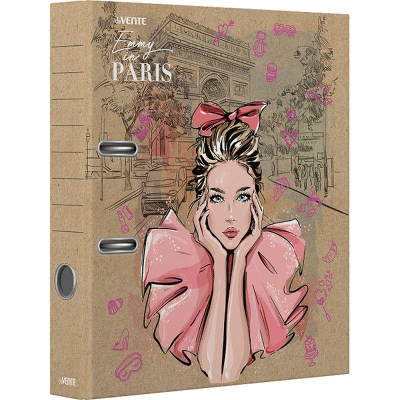 Папка файл A4  75мм deVENTE 'Emmy in Paris' разобранная