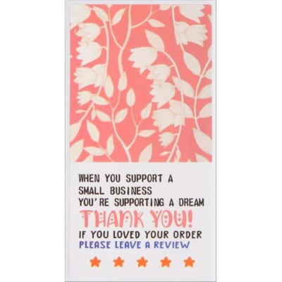 Наклейка 10х5см 'Цветы на ветке'