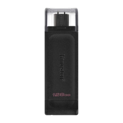 Флэш-драйв 128Gb Kingston 'DataTraveler 70' USB3.2 Type-C черный