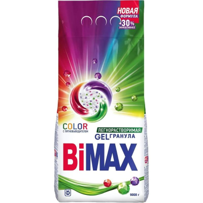 Стиральный порошок BiMax 'Color Автомат' для белого и цветного белья  9кг