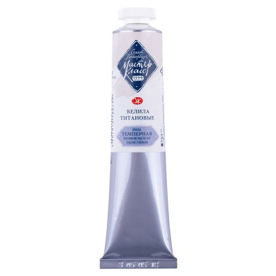Краска темперная Мастер Класс белила титановые  46мл