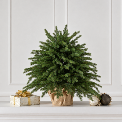 Ель искусственная 0.75м настольная Max Christmas Феерия литая