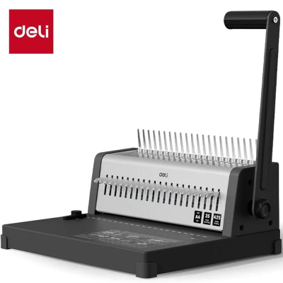Переплетчик пластиковой пружиной 25/450л Deli @Office