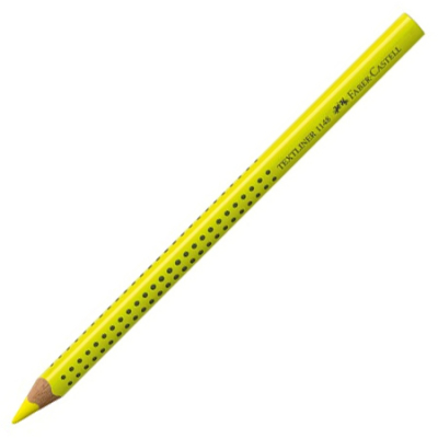 Текст-карандаш Faber-Castell желтый флуоресцентный